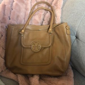 Tori Burch Beige Handbag